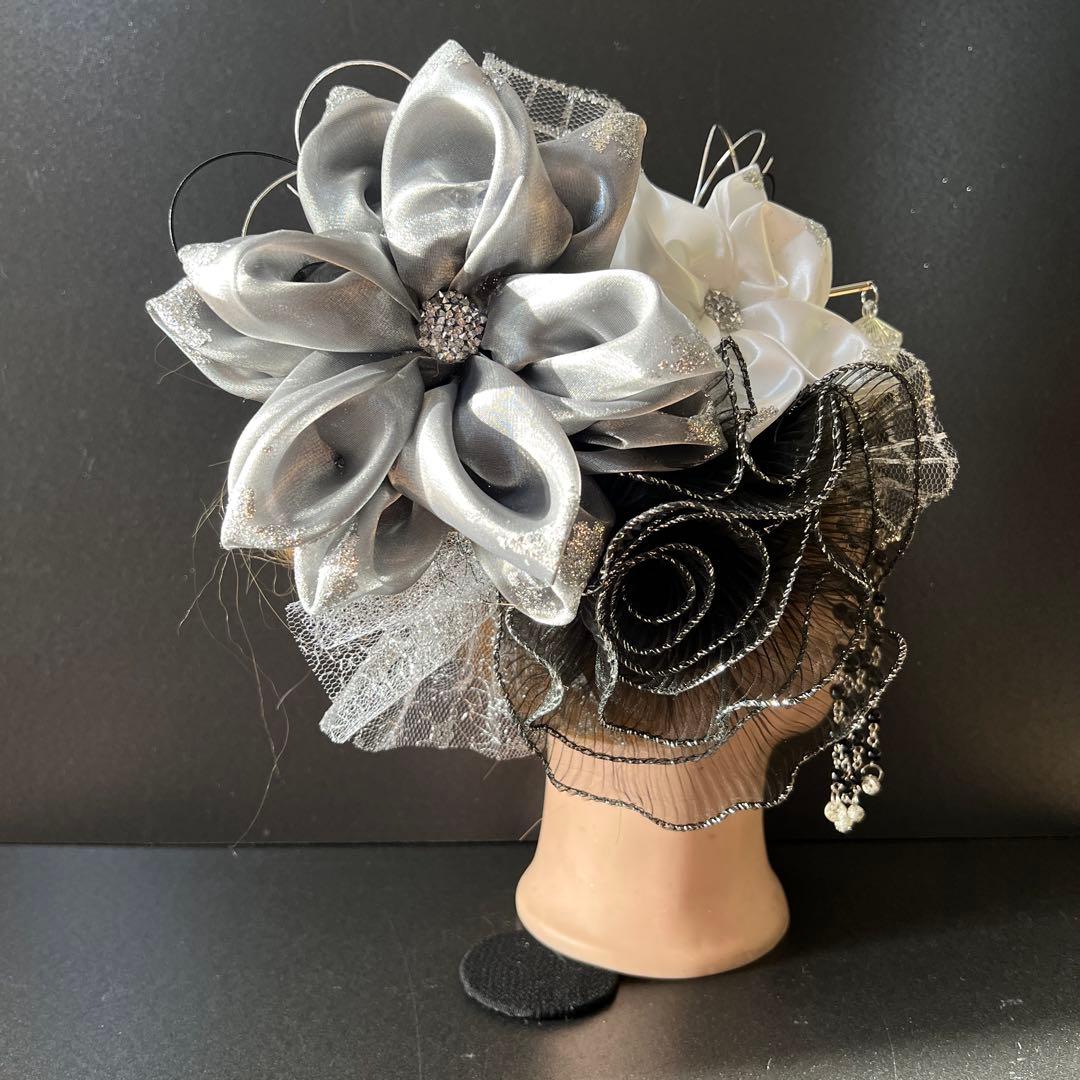 髪飾り・簪・成人式・結婚式・つまみ細工・豪華・ド派手・振袖・花魁・キラキラ