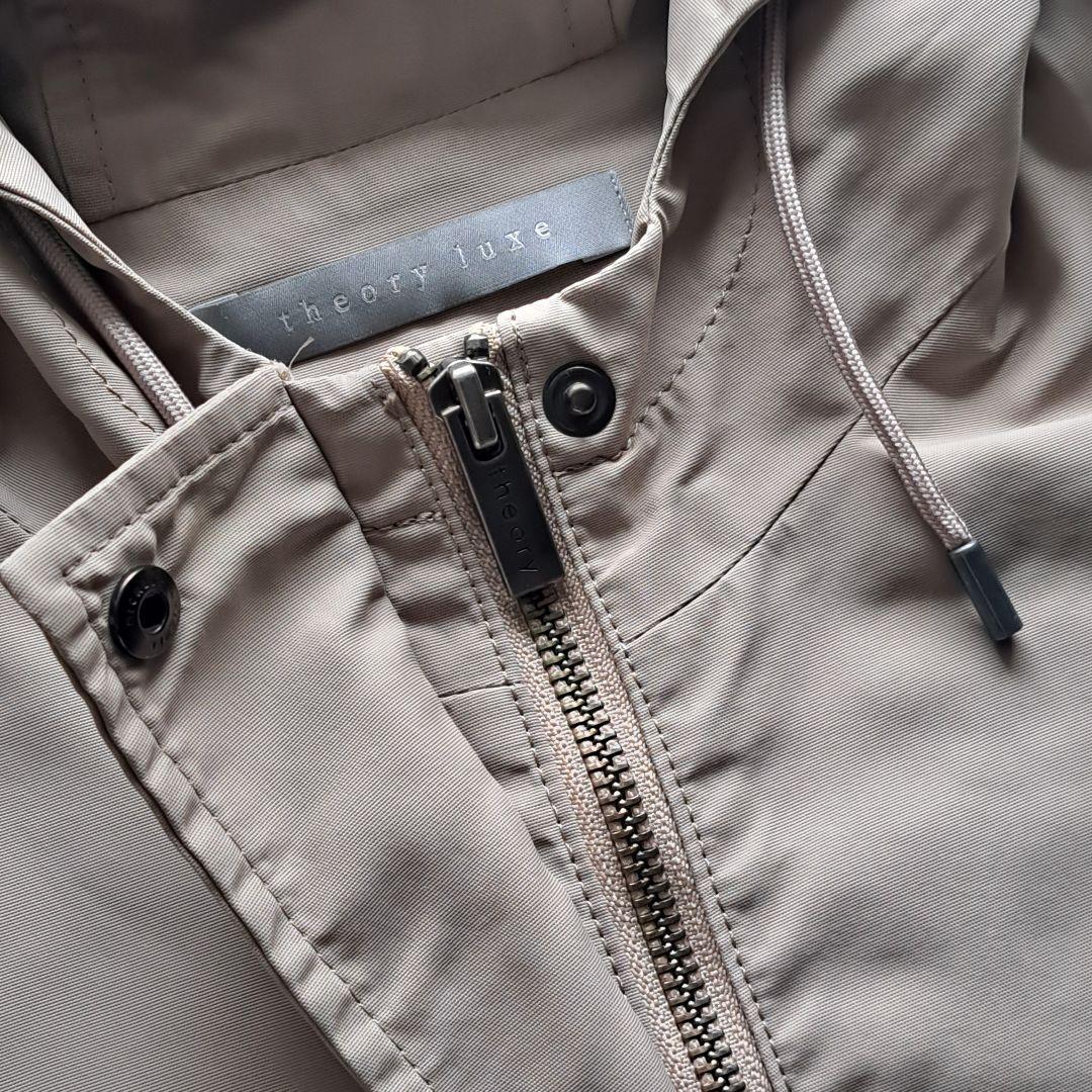 １/12まで★未使用theoryluxeセオリーリュクスフード付モッズコート38