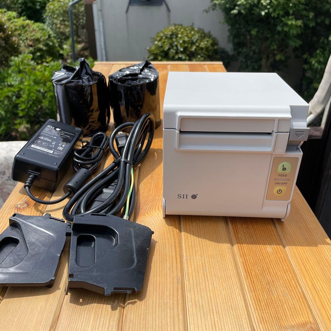 SII レシートプリンタ RP-D10(Bluetooth/58mm)ホワイト