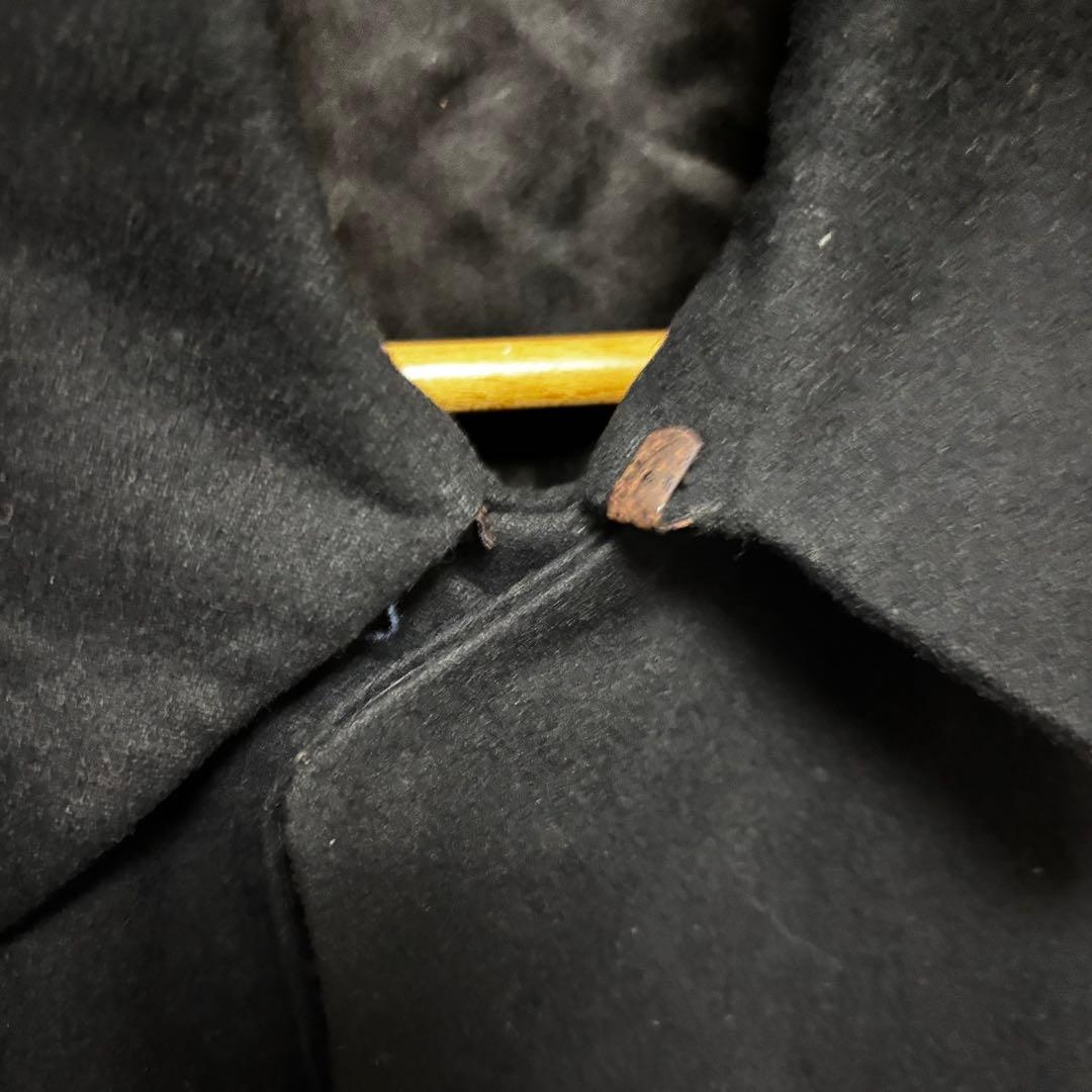 ジャパンヴィンテージ　インバネス 外套 昭和初期トンビコート ブラック大正ロマン