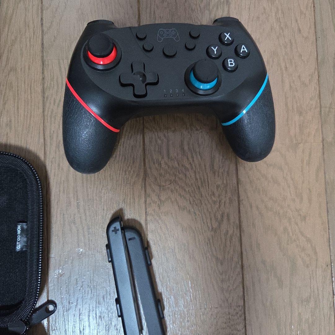 Nintendo Switch グリーン/ピンク 本体 + ゲーム2本