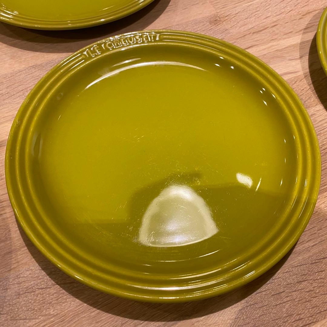 LE CREUSET ピーコック ペアグリーン ７点セット