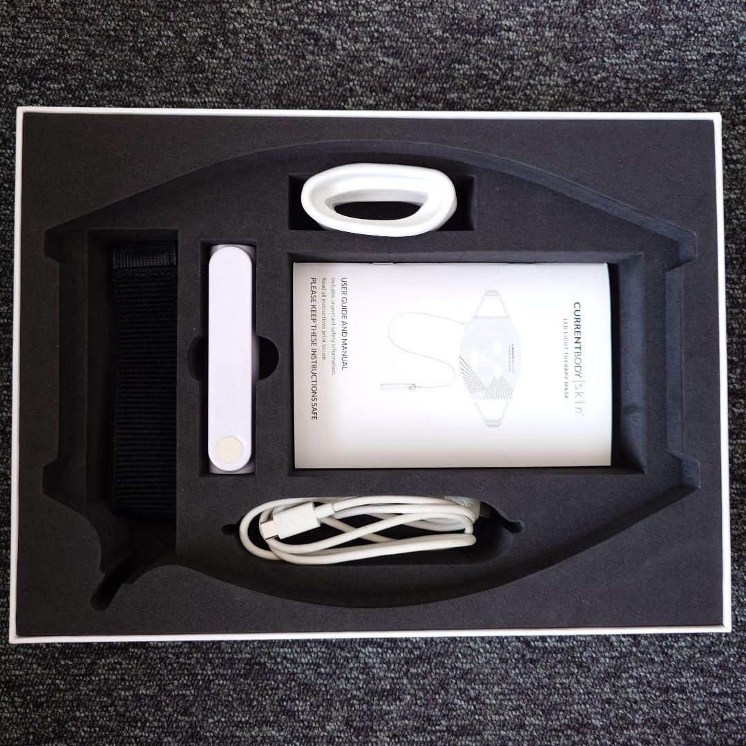 美品CurrentBody Skin カレントボディ LEDライトセラピーマスク