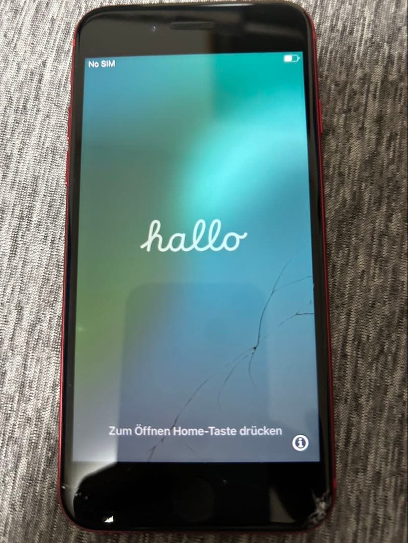 【ジャンク】Apple iPhone SE2 第二世代　64GB レッド