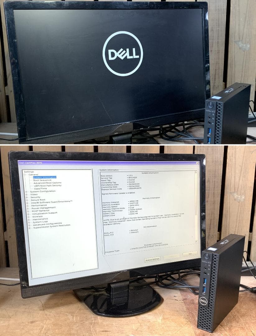 デル 超小型/M.2+1.0TB/Win11 Pro/i5-9500T/16GB