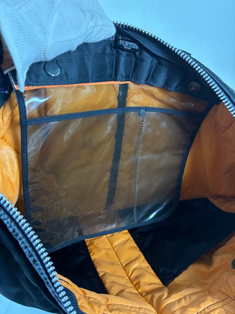 [極美品] PORTER タンカー 2way ヘルメットバッグ ブラック