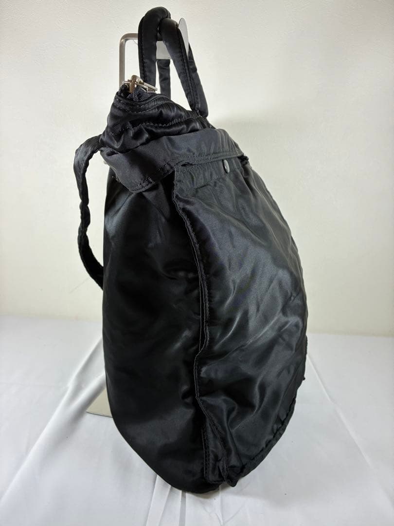 [極美品] PORTER タンカー 2way ヘルメットバッグ ブラック