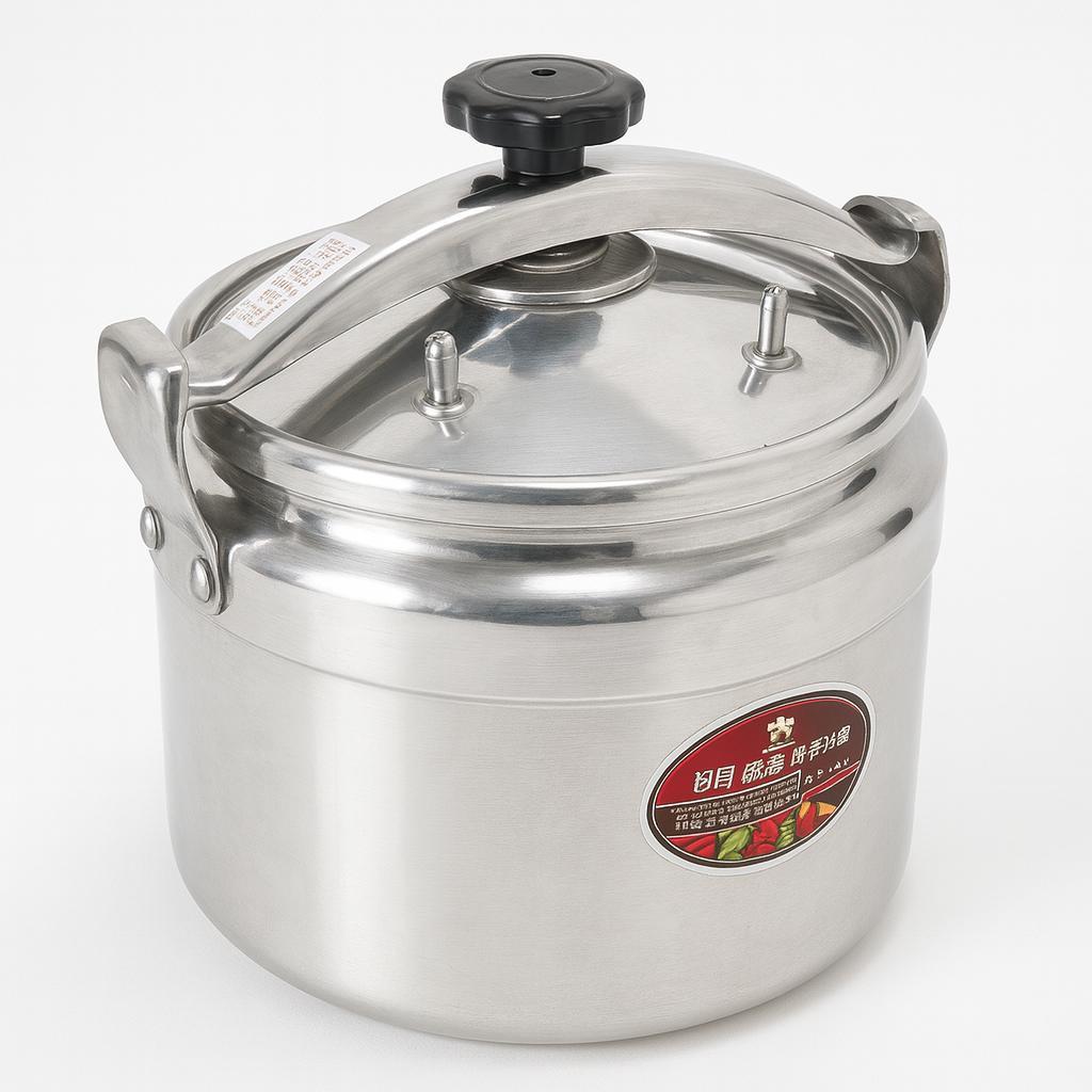 や*き様 【25L】 圧力鍋 大容量 業務用調理 ガスレンジ対応 アルミ 家庭用