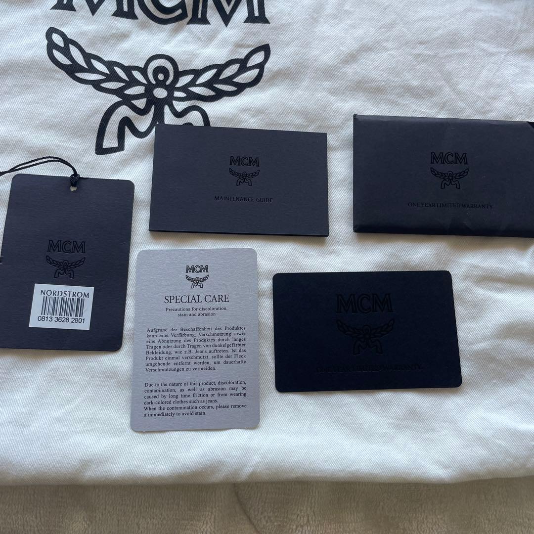 mcm ボディバッグ　ブラウン　美品