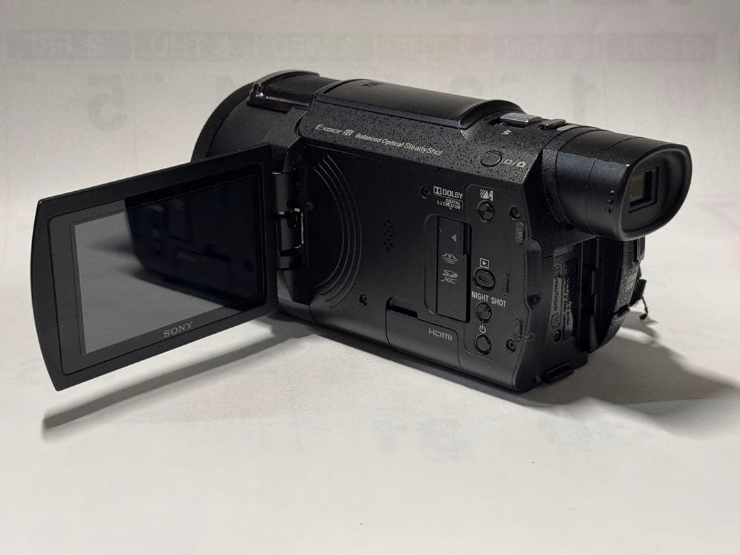 SONY 4K ビデオFDR-AX55 予備バッテリー、アクセサリー付き