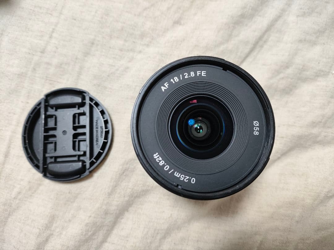 ROKINON(SAMYANG) AF 18/2.8 FE レンズ ケース付き