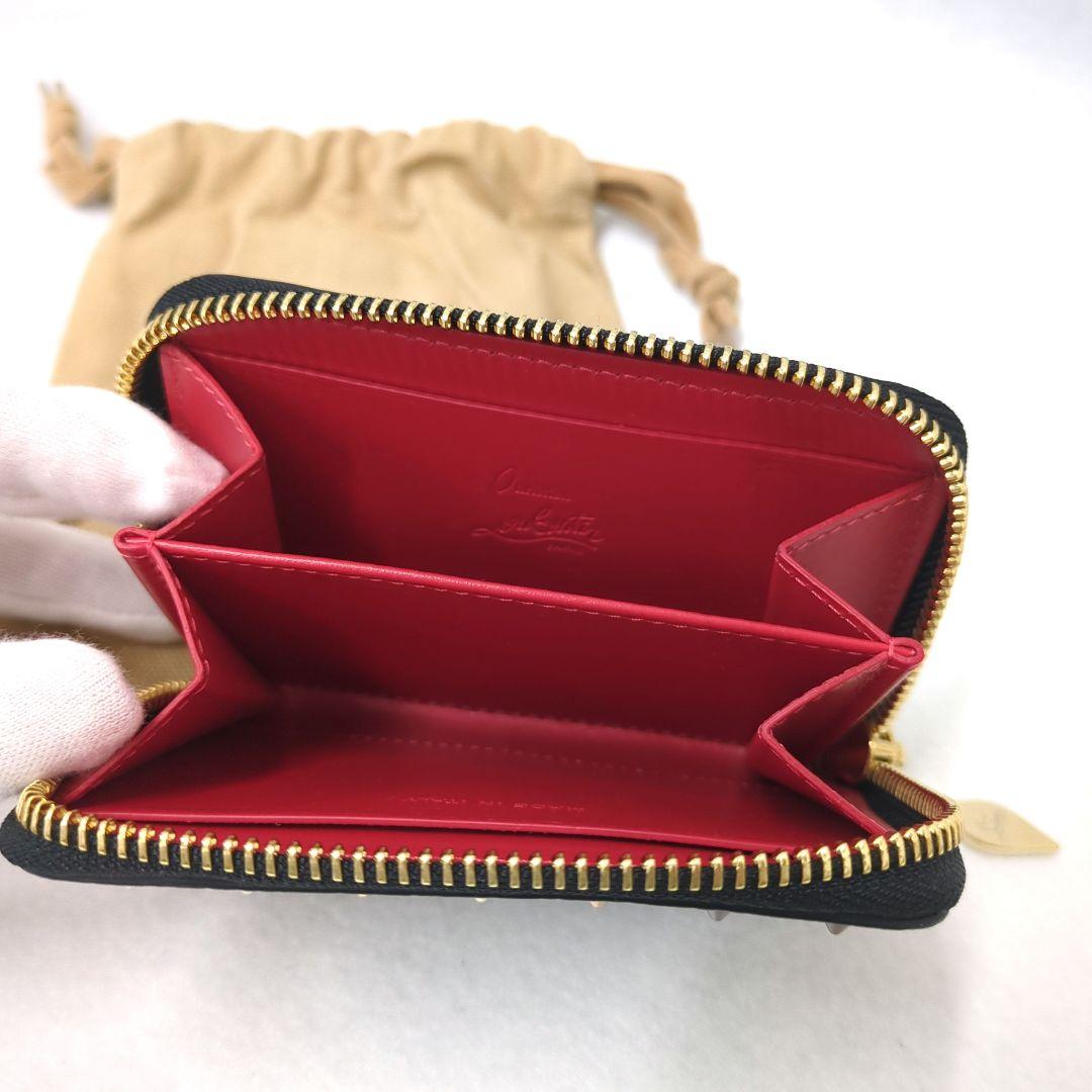 美品✨クリスチャンルブタン　スタッズウォレット