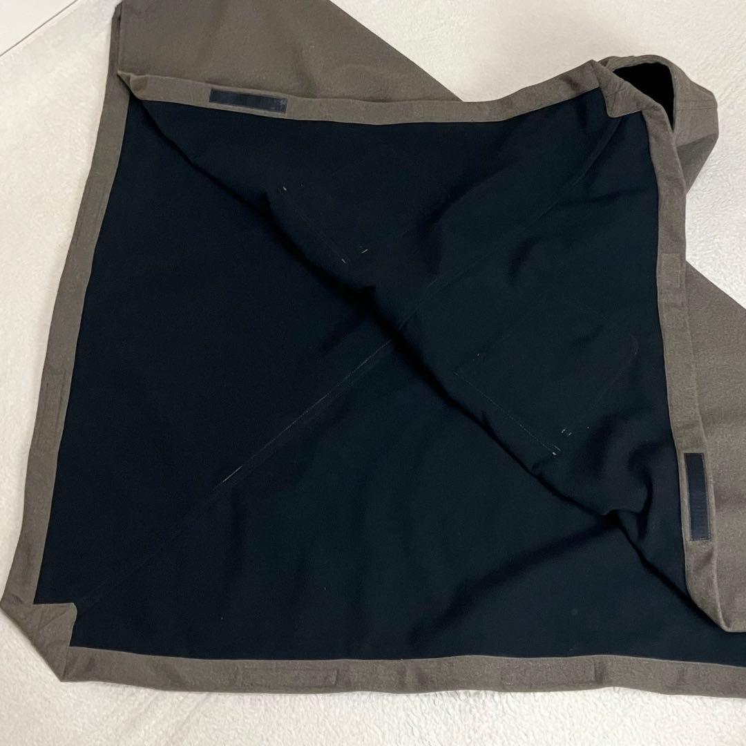 コムデギャルソンシャツ フーディー プルオーバー ポンチョ コート ブラウン