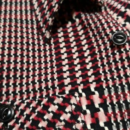 美品 R.J.B フラットヘッド グレンチェックシャツ 美品