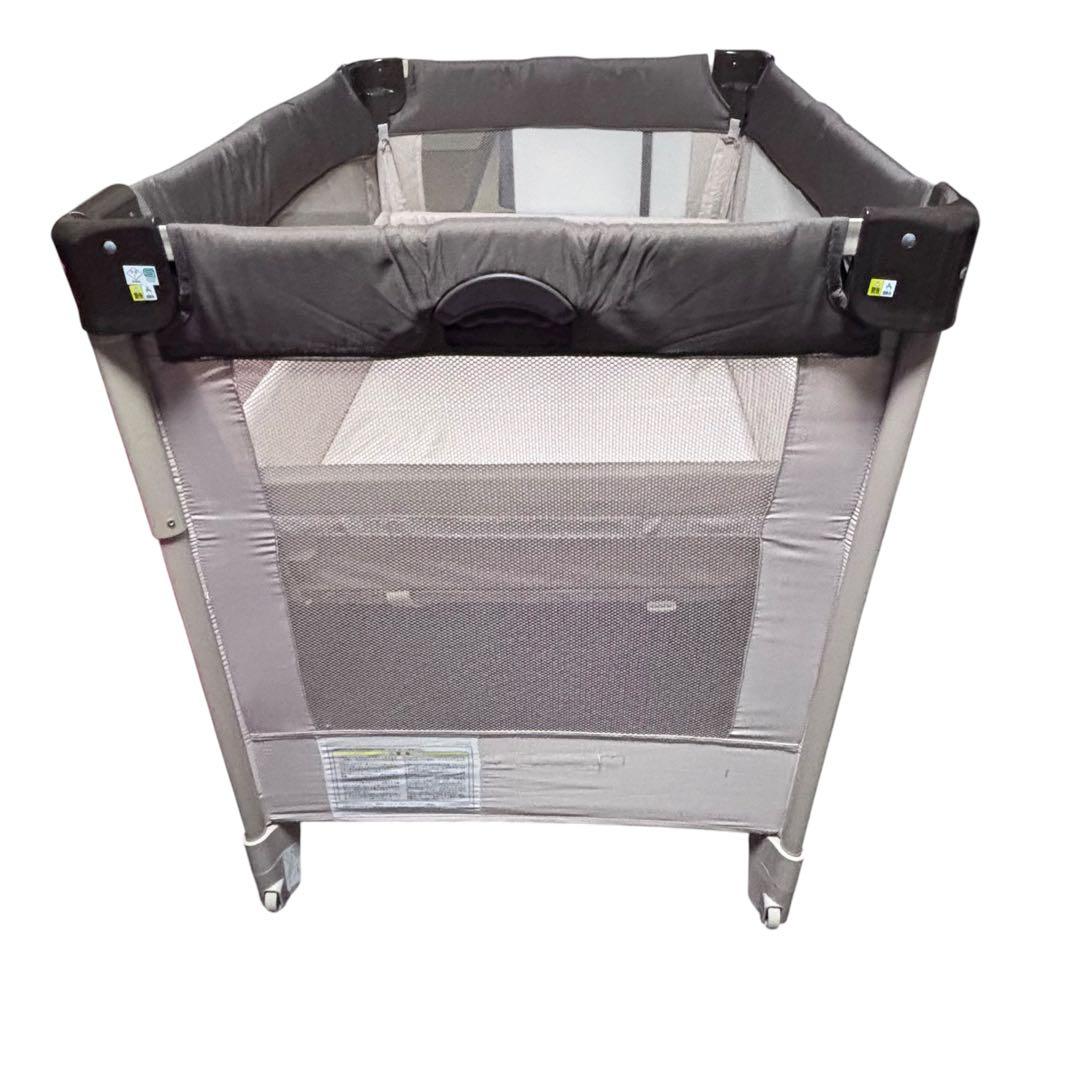 【美品】Aprica アプリカ ココネル ベビーベッド　66041 ココア