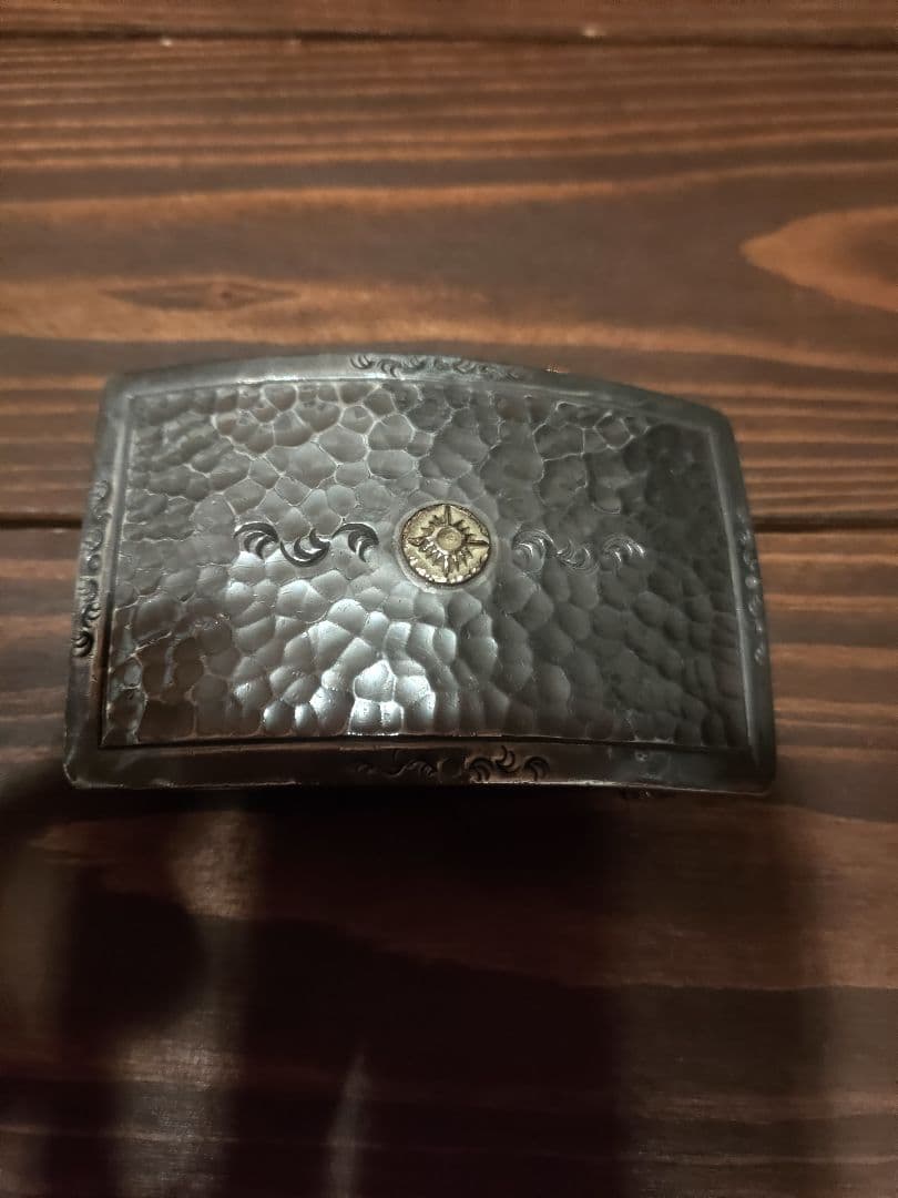 ARIZONA FREEDOM SV925 K18 太陽神 バックル 唐草 叩き