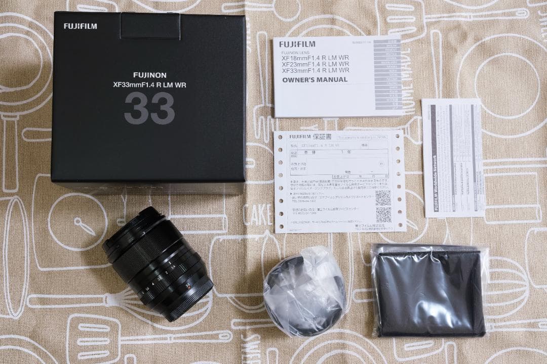 【新品同様】 富士フイルム XF33mmF1.4 R LM WR
