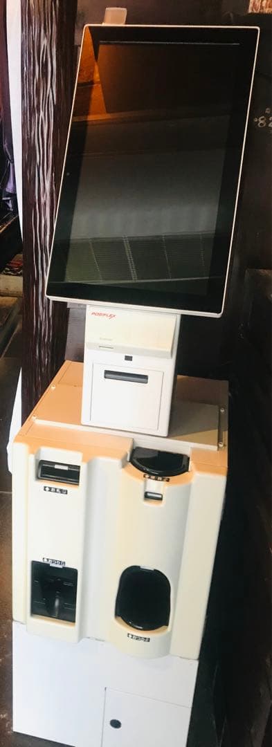 定価110万　人件費労力大幅削減　指導不要　Uレジ自動会計機券売機　新紙幣対応可