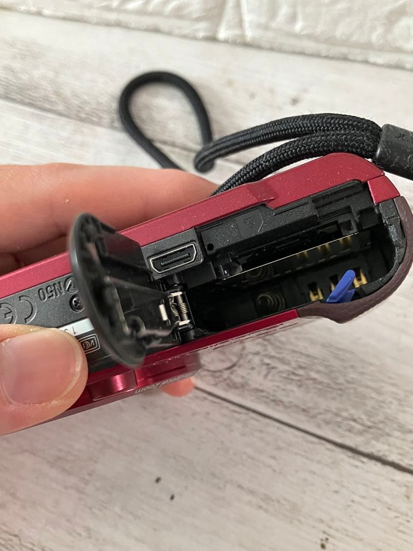 Sony Cyber-shot レッド 16.2MP