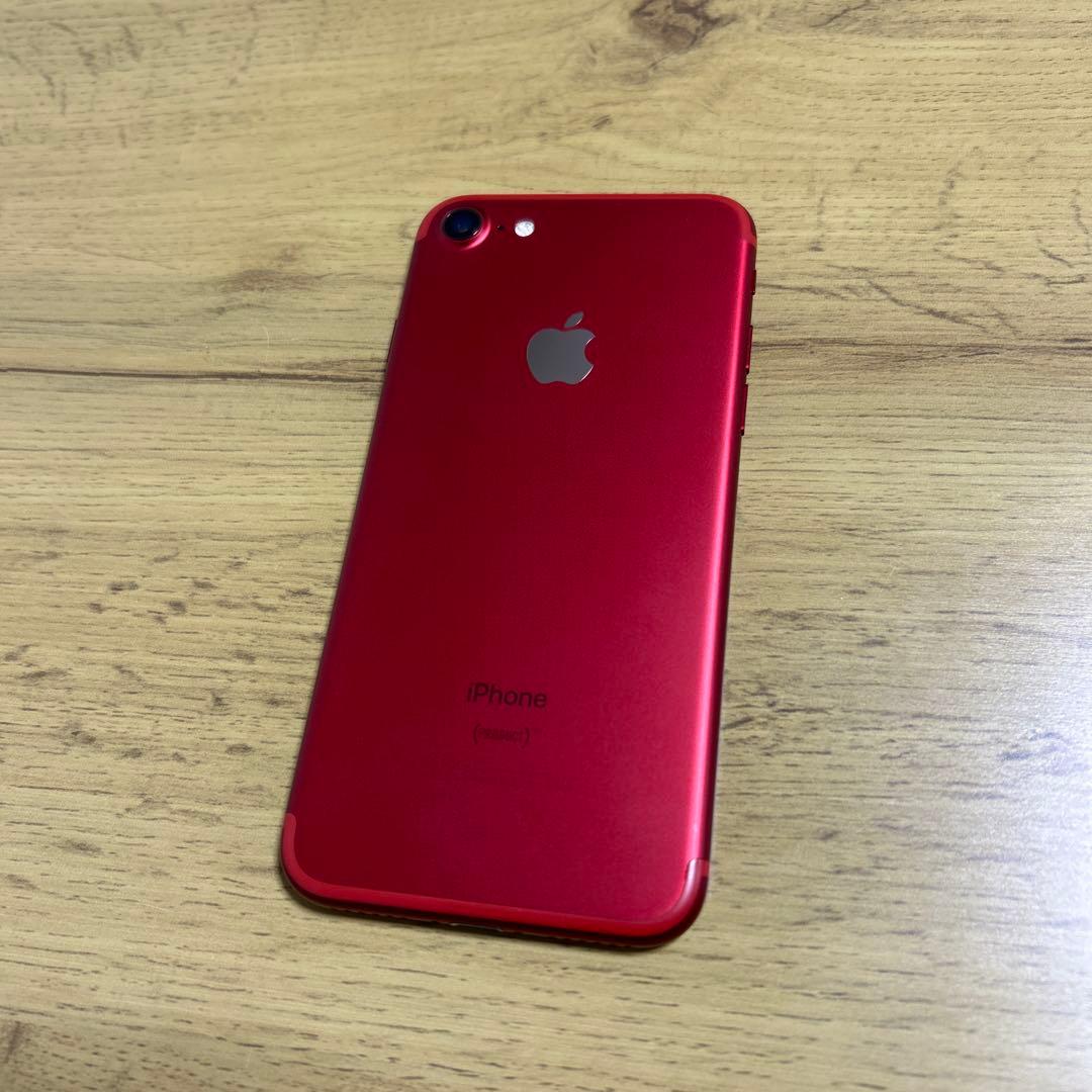 Apple iPhone 7 RED 128GB 動作確認済