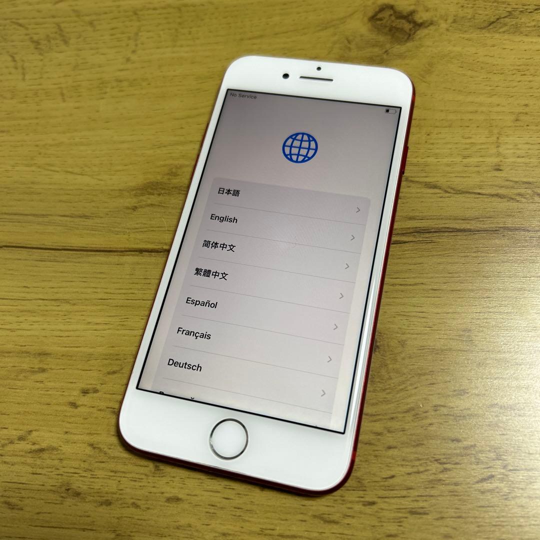 Apple iPhone 7 RED 128GB 動作確認済