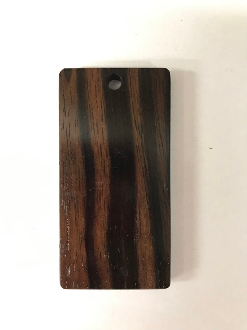 黒檀３枚柘１枚木札オーダーメイド千社札
