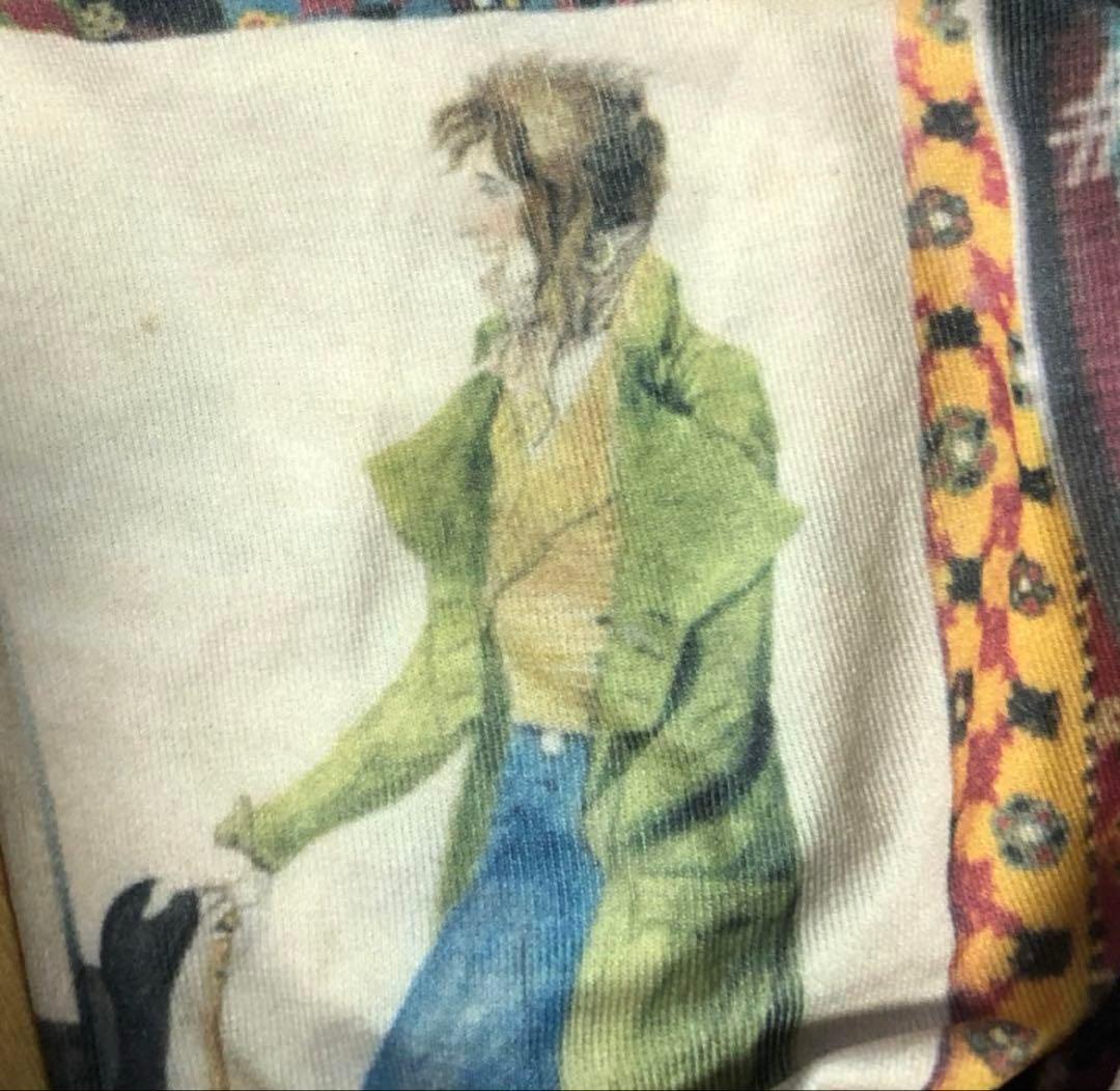 ロココ柄　オーブ　絵画柄　タイツ　ヴィヴィアンウエストウッド