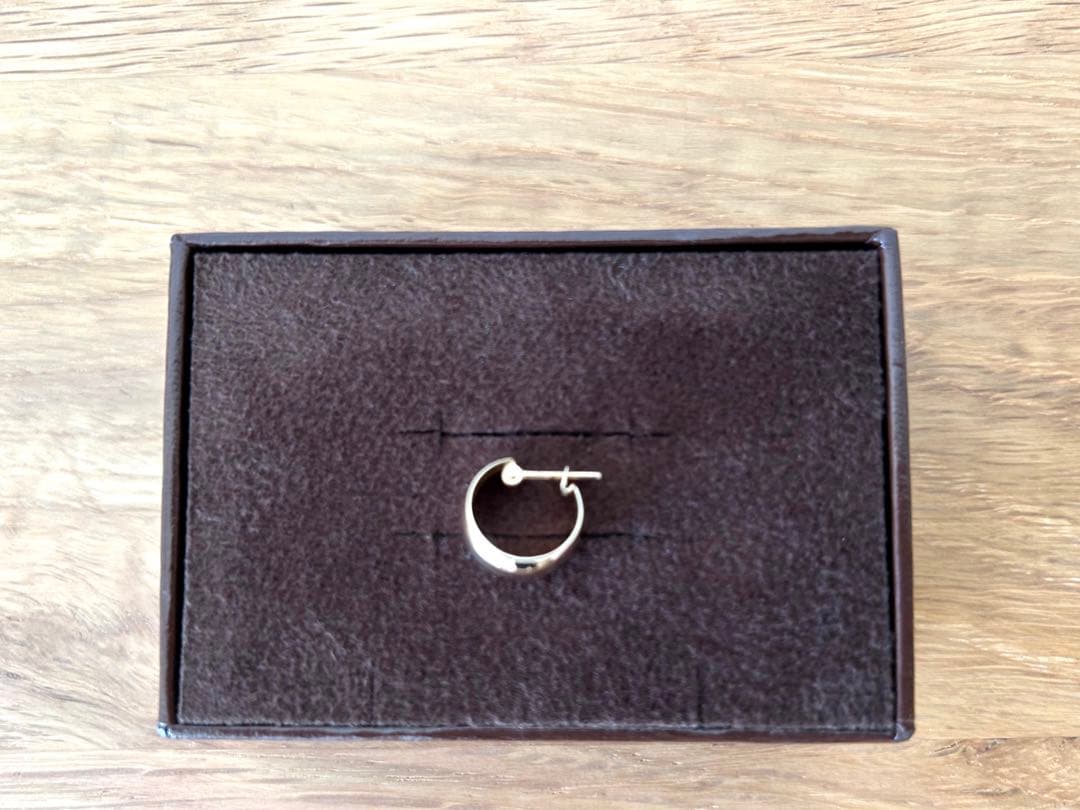 Lilas 三日月フープピアス　片耳のみ