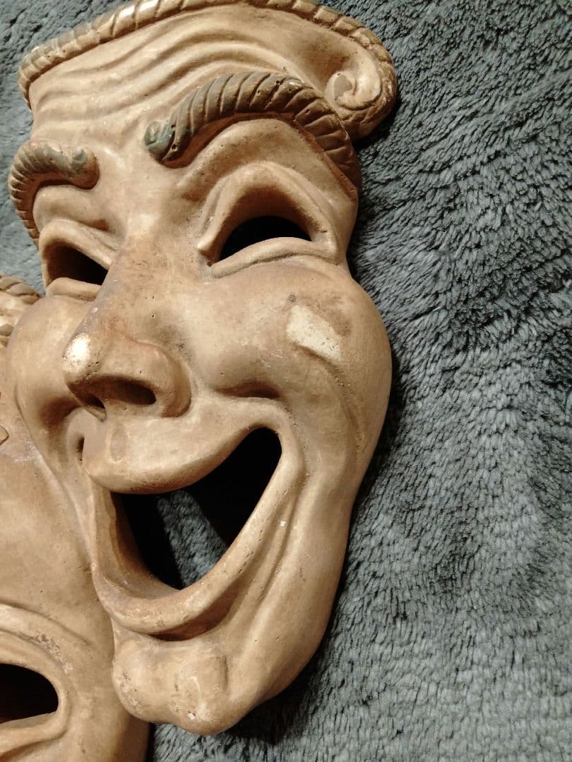 激レア 50s ツーフェイス　壁掛け　two face ビンテージ　ロカビリー