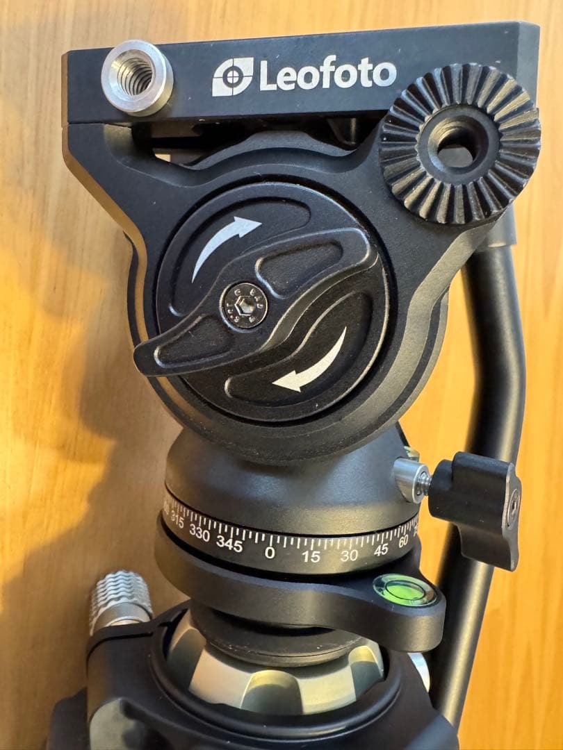 Leofoto4段三脚 三脚マンバO ビデオ雲台セット LV-284C+BV-5