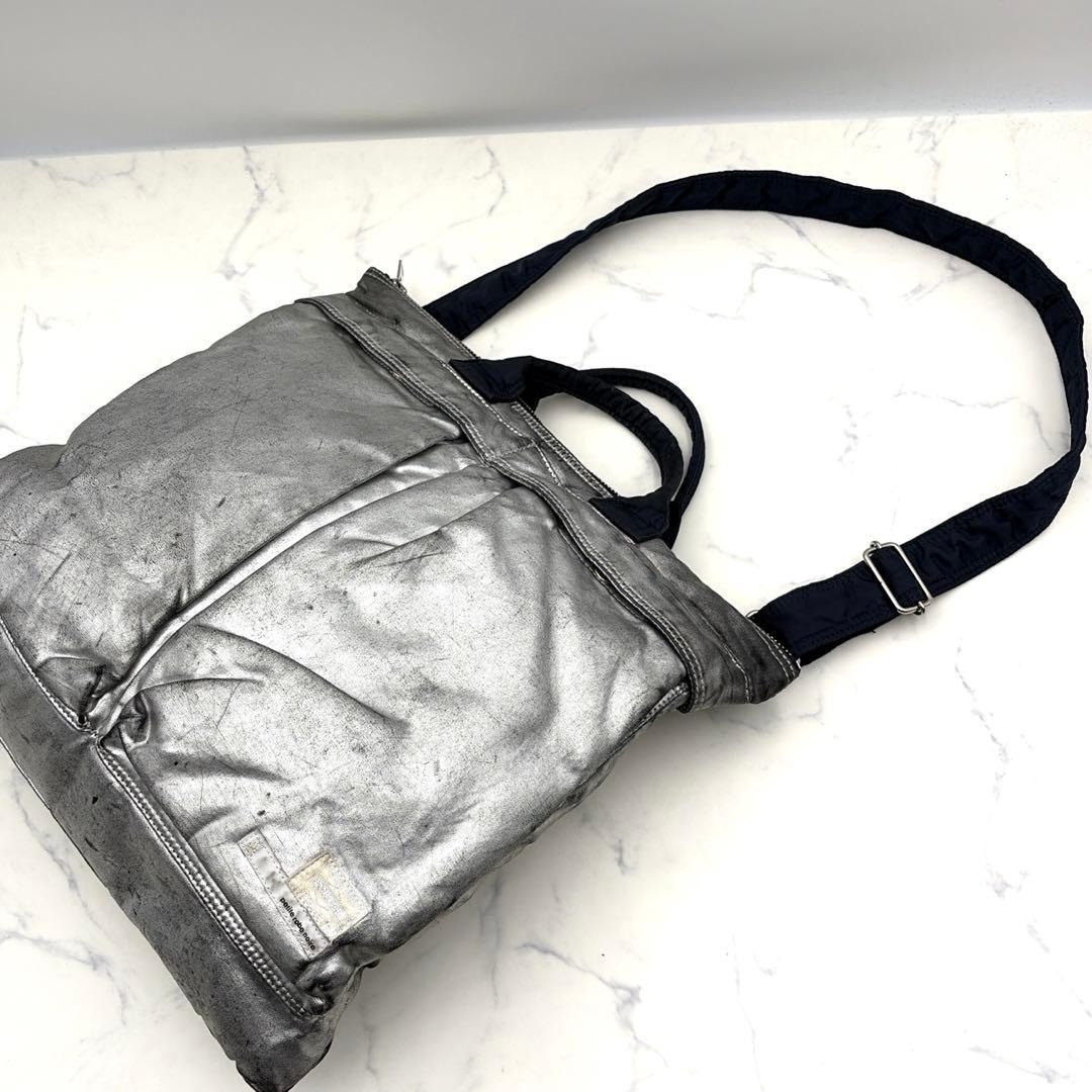 希少 PORTER×プティローブノアー 箔 ヘルメットバッグ 2way ポーター