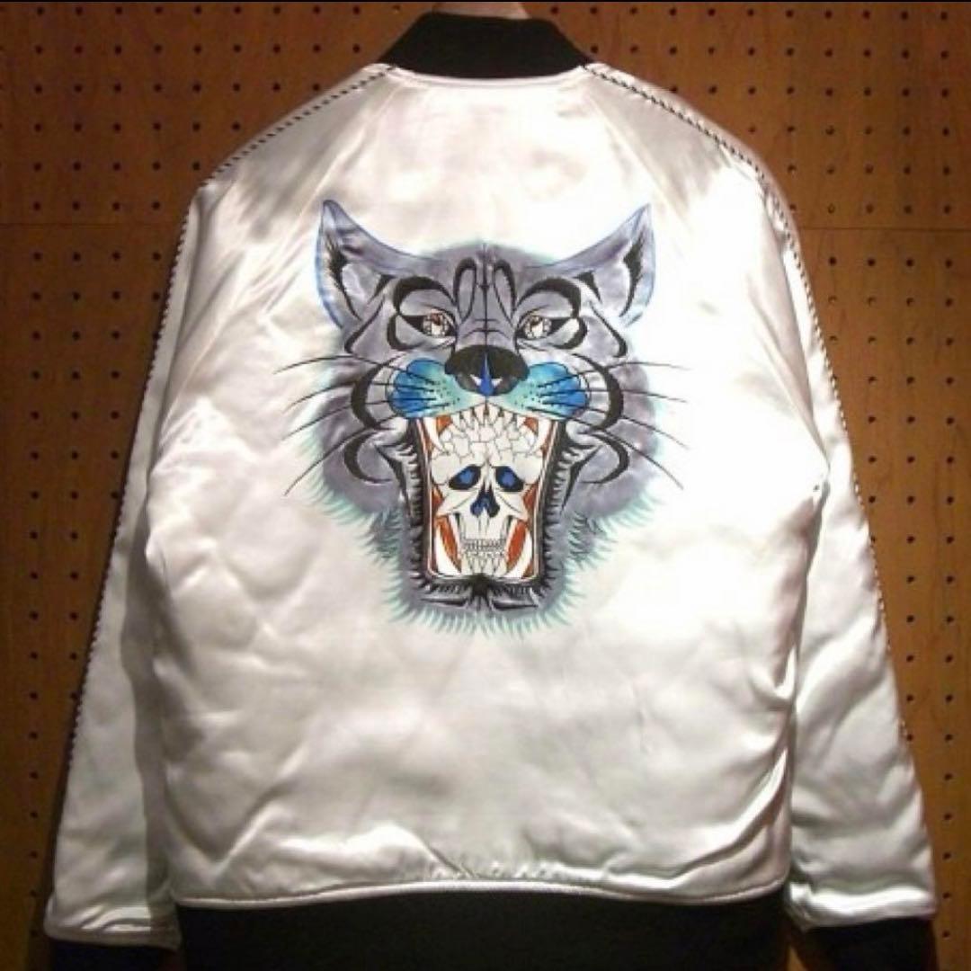 ワコマリア　SOUVENIR JACKETWOLF'S HEAD ウルフズヘッド