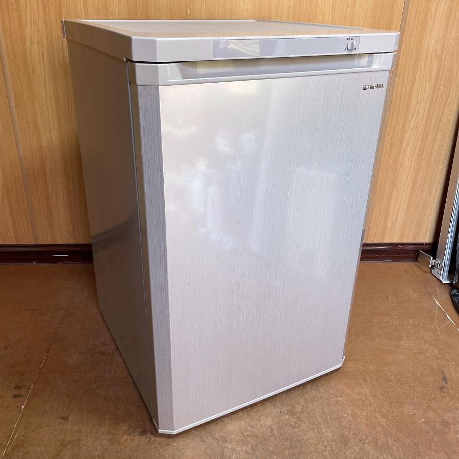 アイリスオーヤマ 85L 冷凍庫 1ドア 4段引き出し KUSD-9B-H