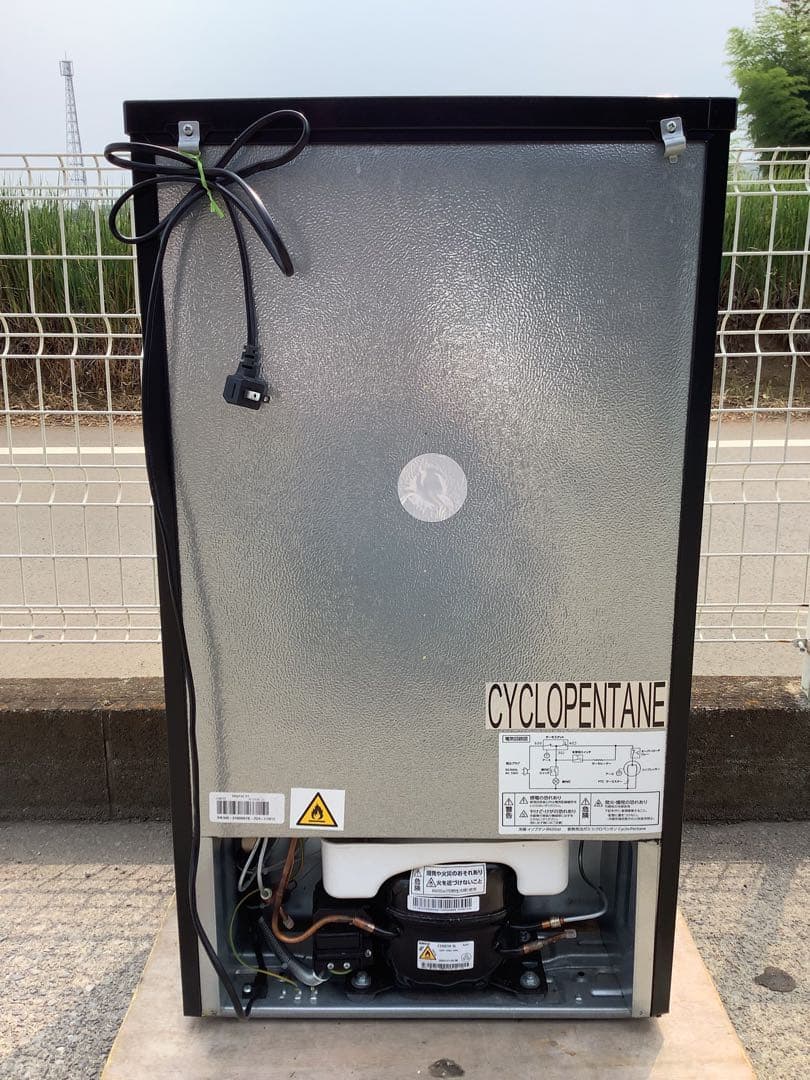 【高年式】Comfee 2ドア冷凍冷蔵庫 90L RCT90BL(E) 22年製