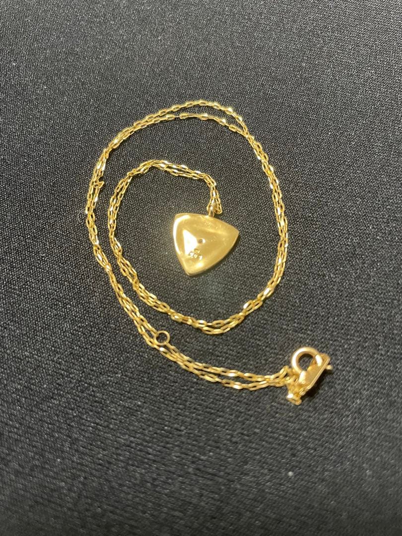 ★最終値下げ★K18 ネックレス ダイヤ付 50cm 証明書付