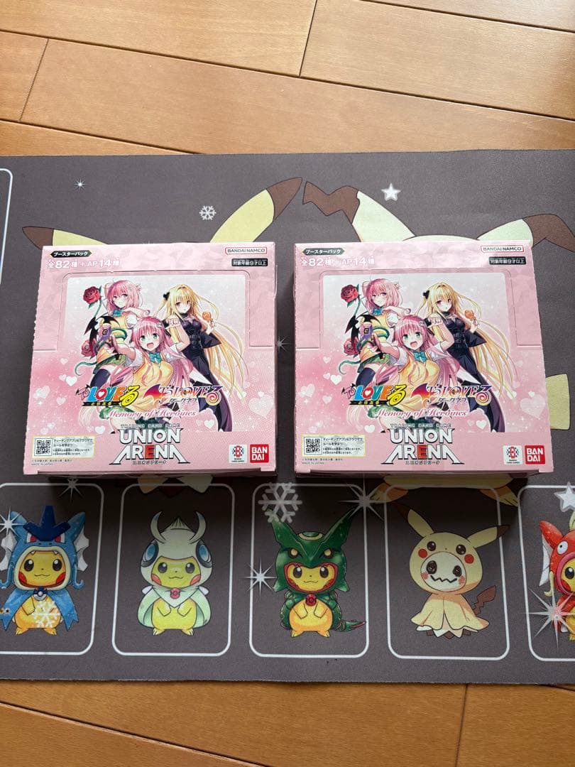 【新品・未開封テープ付き】ユニオンアリーナ　ToLOVEる初版2BOX