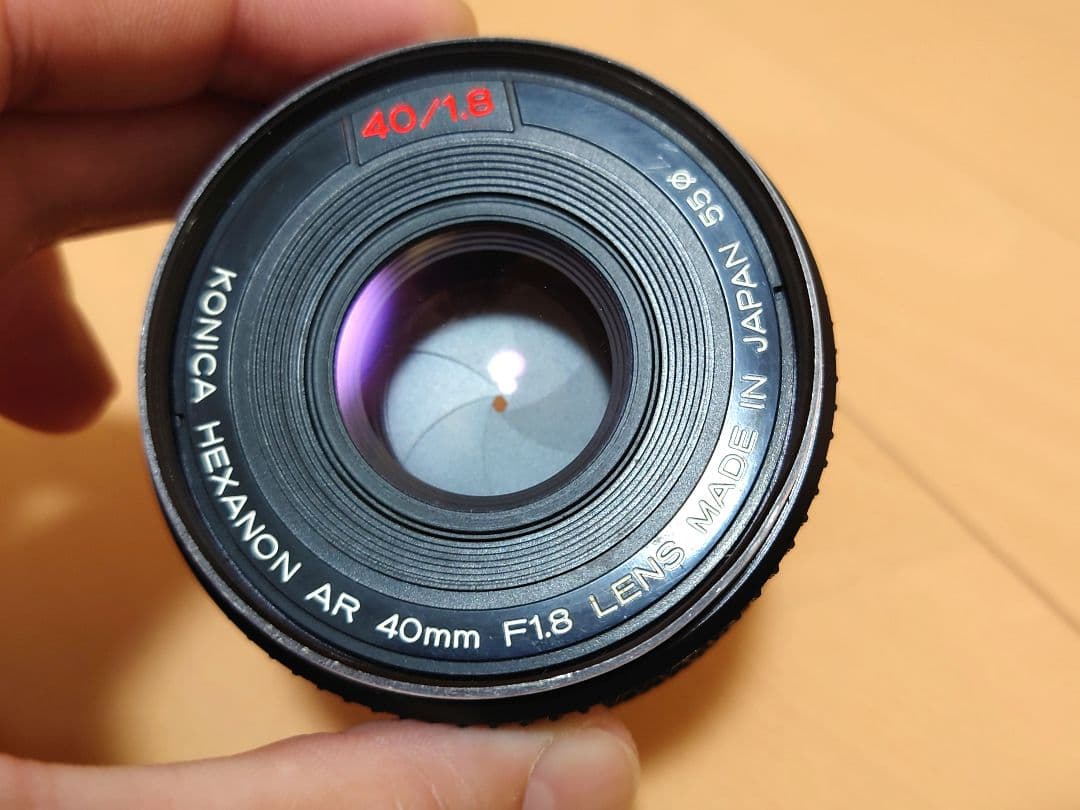 KONICA HEXANON AR 40mm F1.8 レンズ