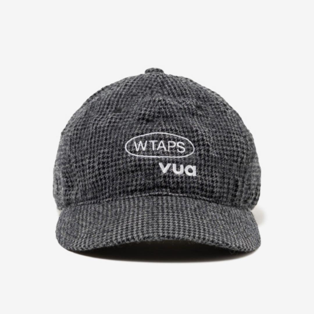 【美品】WTAPS T-6M 03 CAP WOCT GRAY キャップ 千鳥