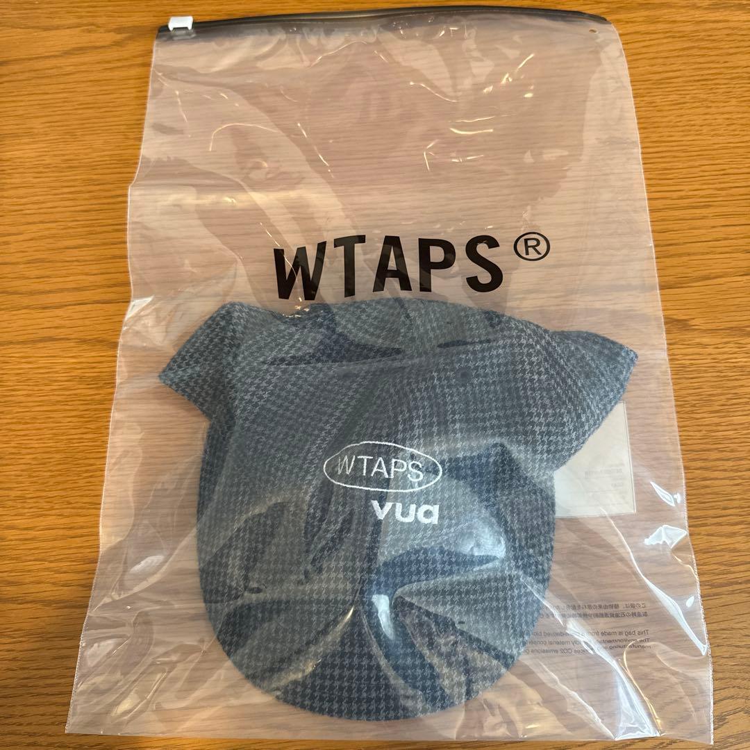 【美品】WTAPS T-6M 03 CAP WOCT GRAY キャップ 千鳥