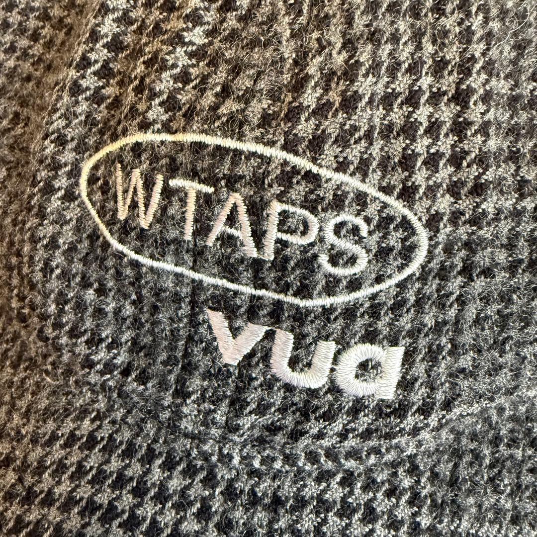 【美品】WTAPS T-6M 03 CAP WOCT GRAY キャップ 千鳥