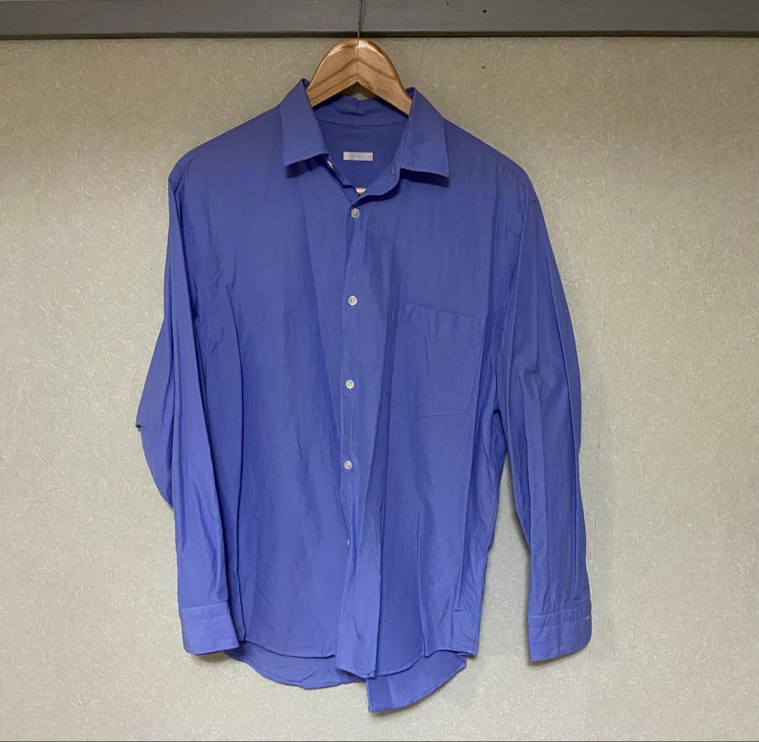 【着用1回極美】COMOLI コモリシャツ V01-02001