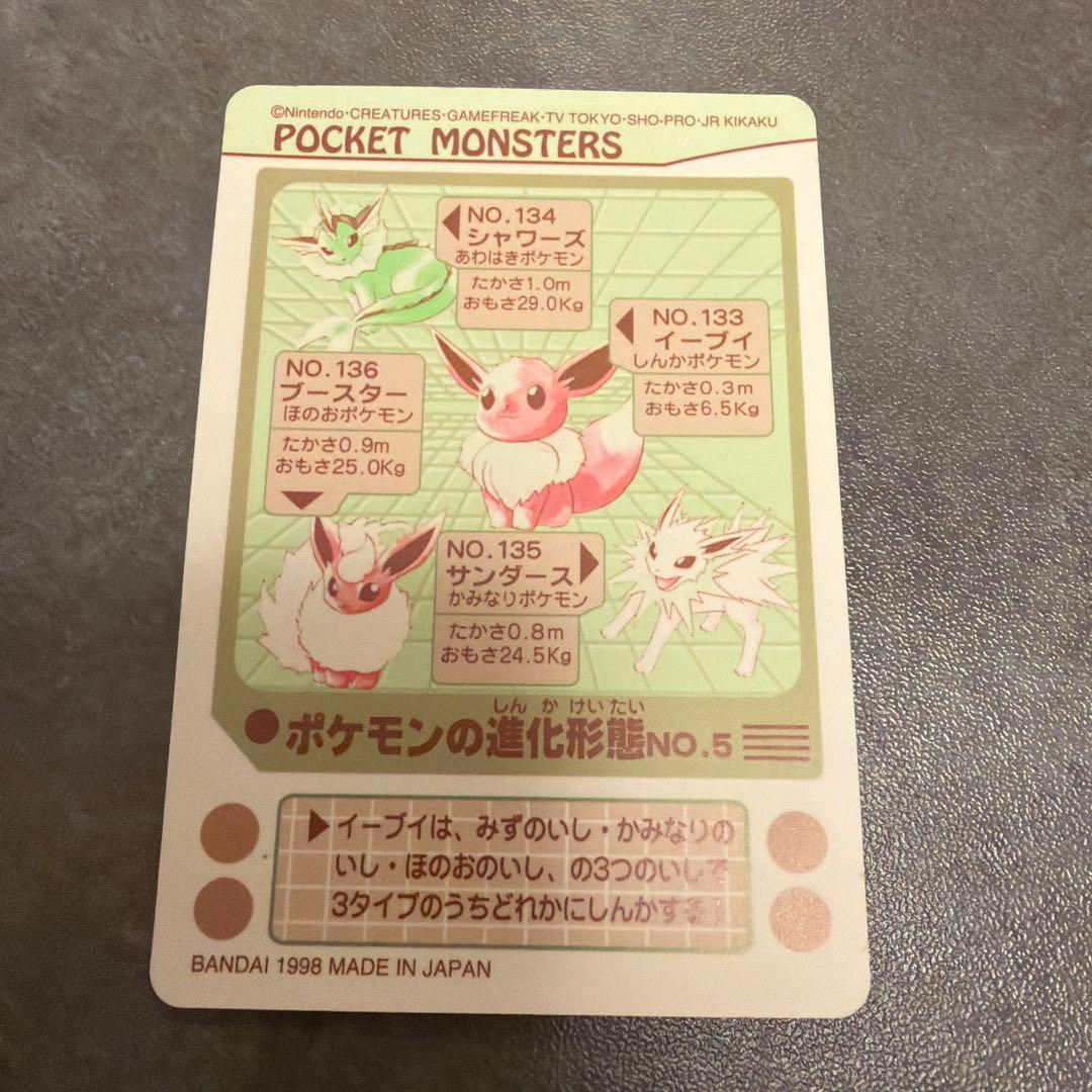 シールダス　イーブイ　シャワーズ　ブースター　サンダー