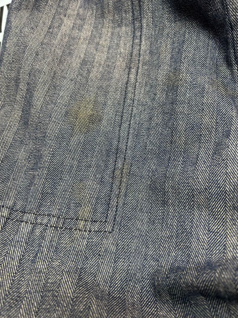 MAC TOOLS ストライプデニムオーバーオール イーブンリバー