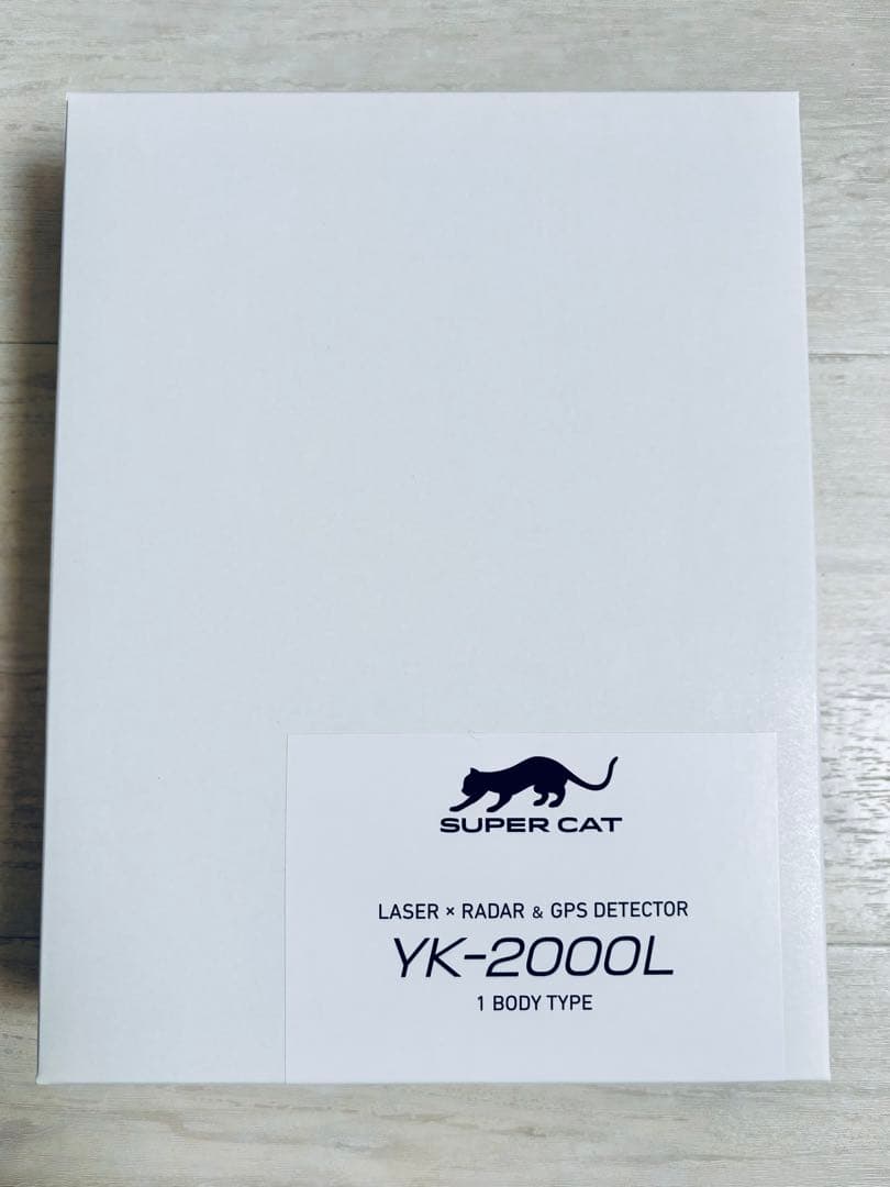 【美品】ユピテル　YK-2000L レーダー&レーザー探知機　保証書有り