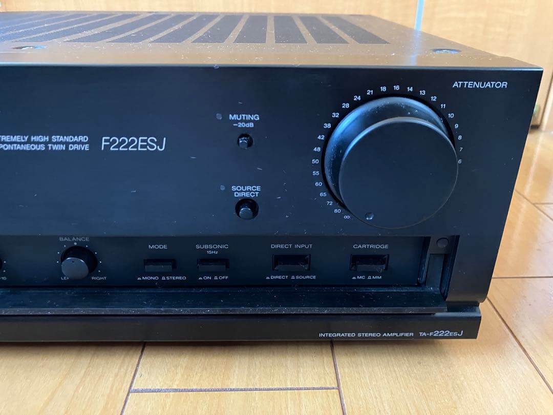 【ジャンク】Sony TA-F222ESJ プリメインアンプ