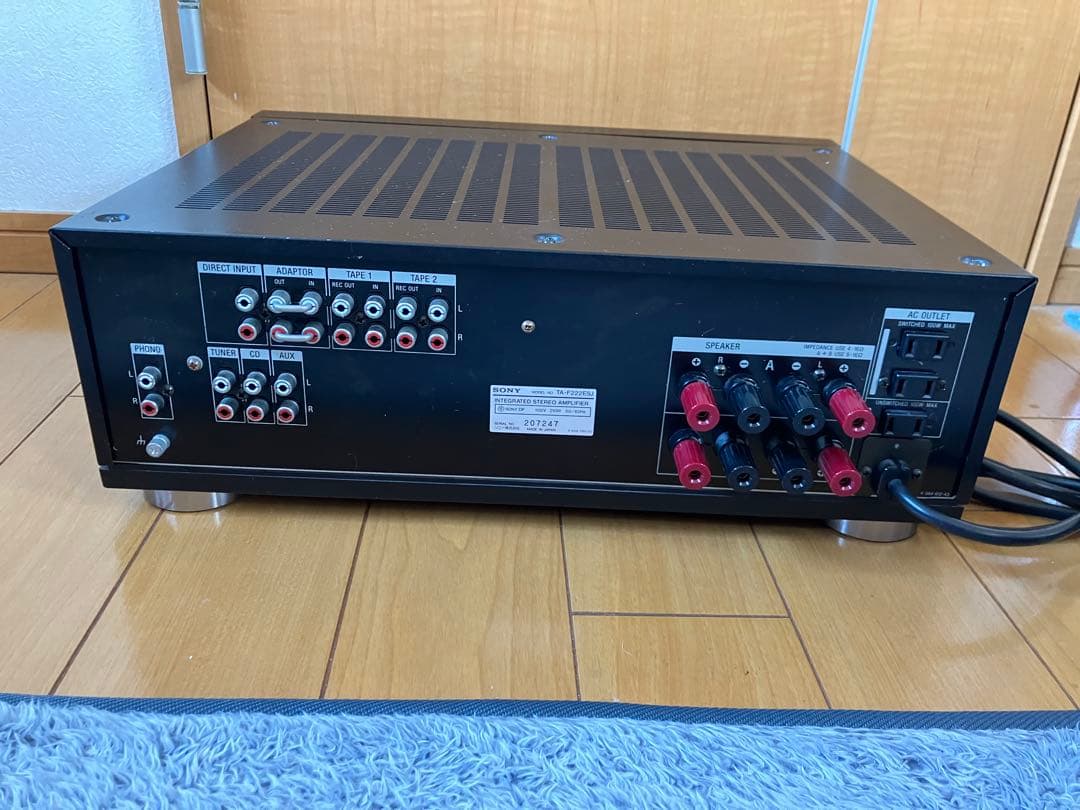 【ジャンク】Sony TA-F222ESJ プリメインアンプ