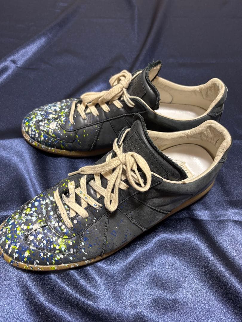 マルジェラ　Replica ペイントスニーカー