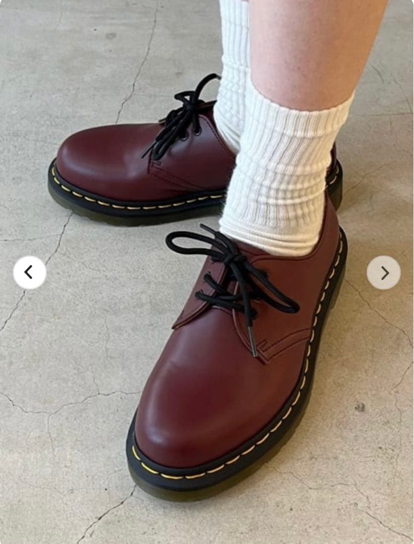 ドクターマーチン 3ホール チェリーレッド 23cm UK4 1461