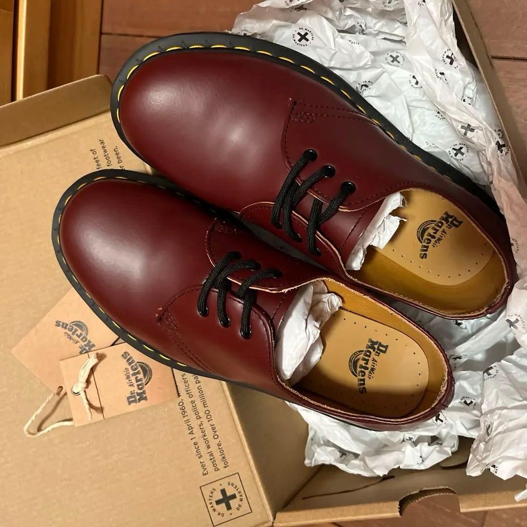 ドクターマーチン 3ホール チェリーレッド 23cm UK4 1461