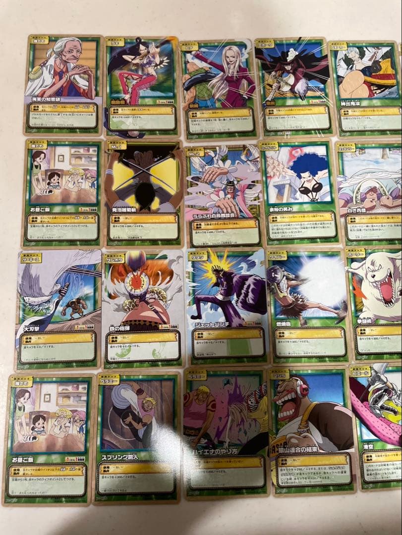 【希少】旧ワンピースカード　４０枚まとめ売り 敵キャラなど